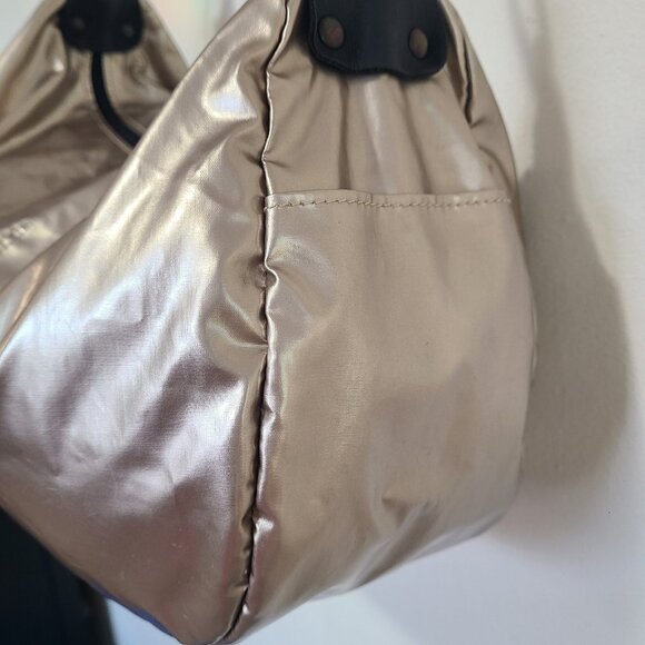 Jack Gomme Paris Liris Shoulder Bag Crossbody Metal Gold - Picture 6 of 11